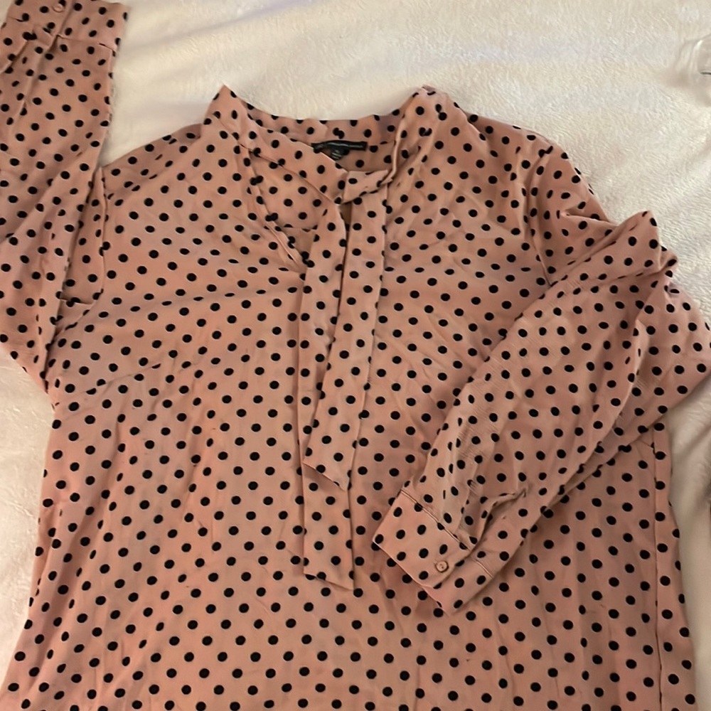 Adrianna Papell Tie Front blouse